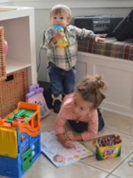 Coloring at Nana's